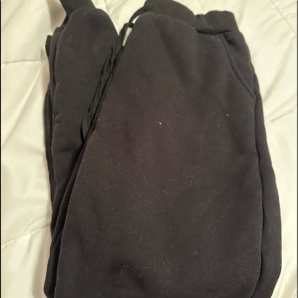 Fleece lined joggers (sweatpants)